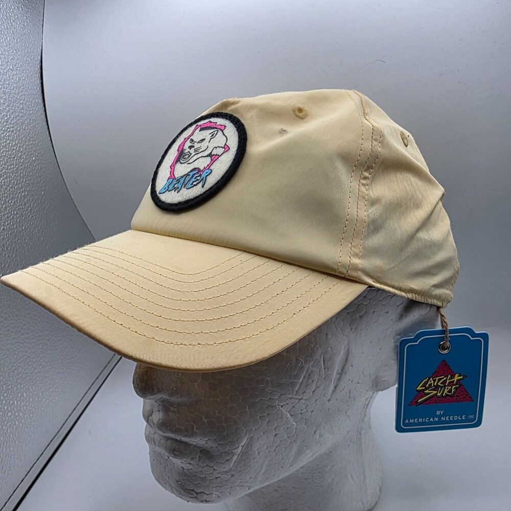 Catch Surf Beater Rip Wayne 2 Adjustable Yellow Mens Cap Snapback Hat Beach